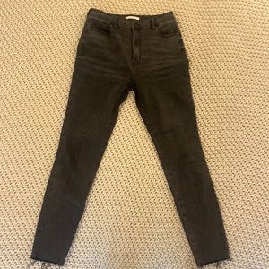 PacSun charcoal high rise jeggings in the size 29